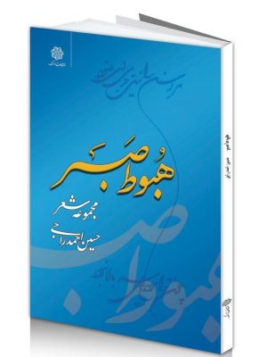 جلد کتاب شعر هبوط صبر